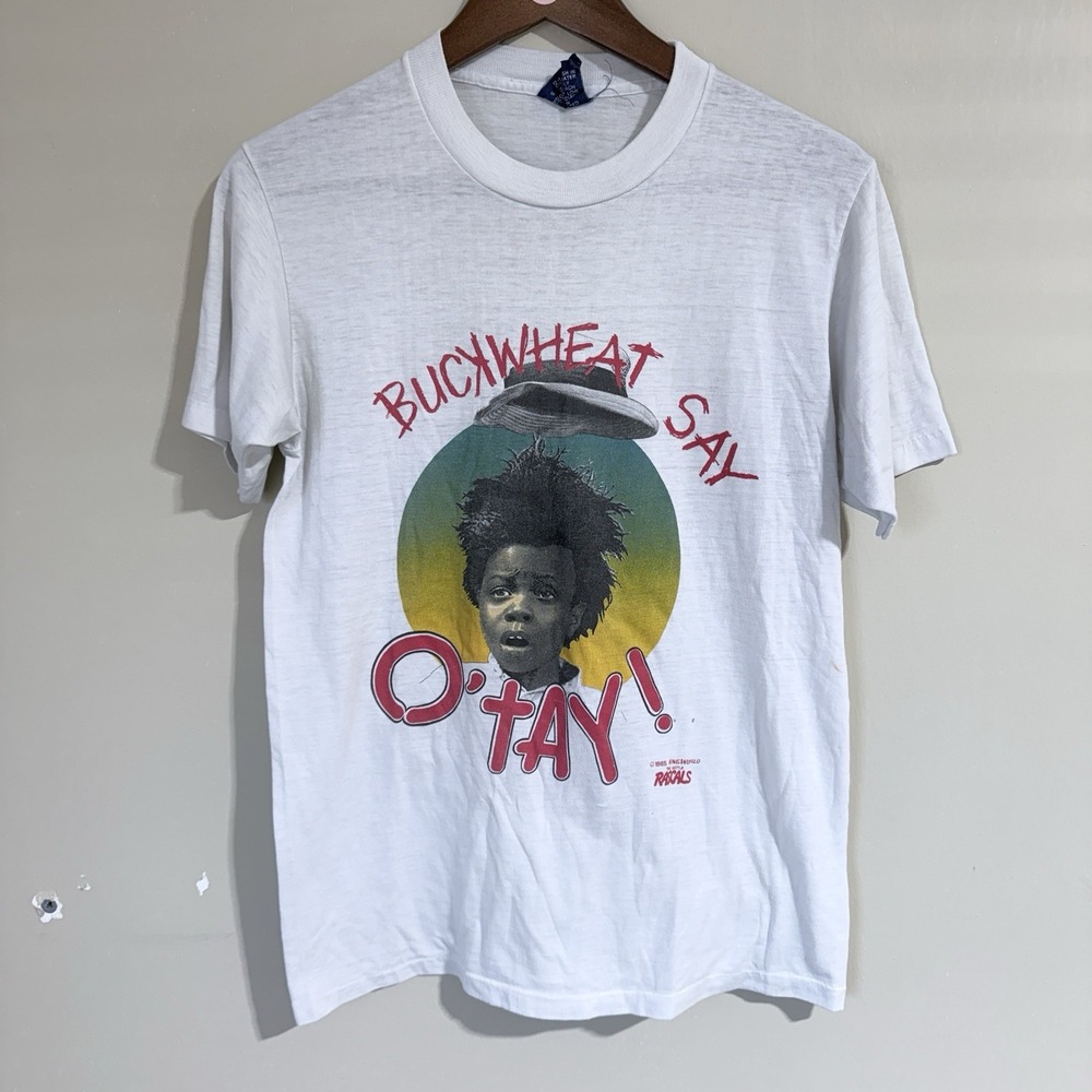 Vintage 80’s Our Gang Little Rascals “O-Tay” Buckwheat Movie Tee Size M